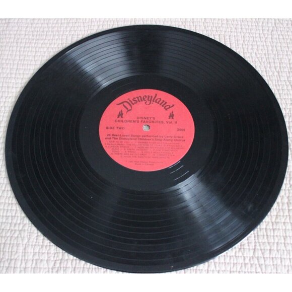 (WALT DISNEY) CHILDREN'S FAVORITES Vol.2 1979 (Disneyland/2508) - Picture 4 of 4